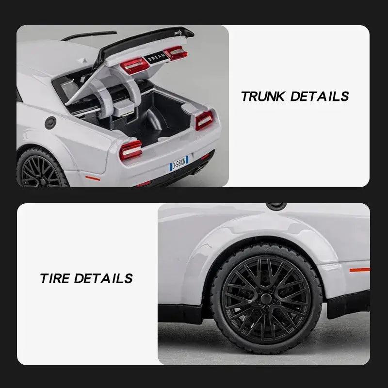  Prime Hellcat SRT Sound Diecast Car Toyland EU -  ToylandEU™