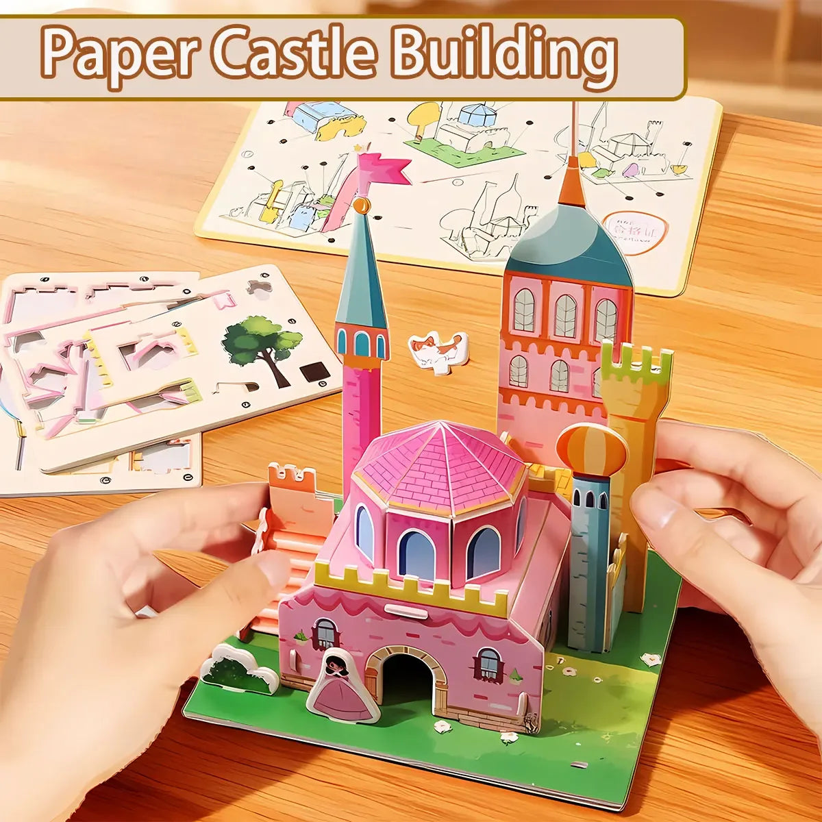 Princess Castle Track 3D Puzzle Kids Educational Toy - ToylandEU