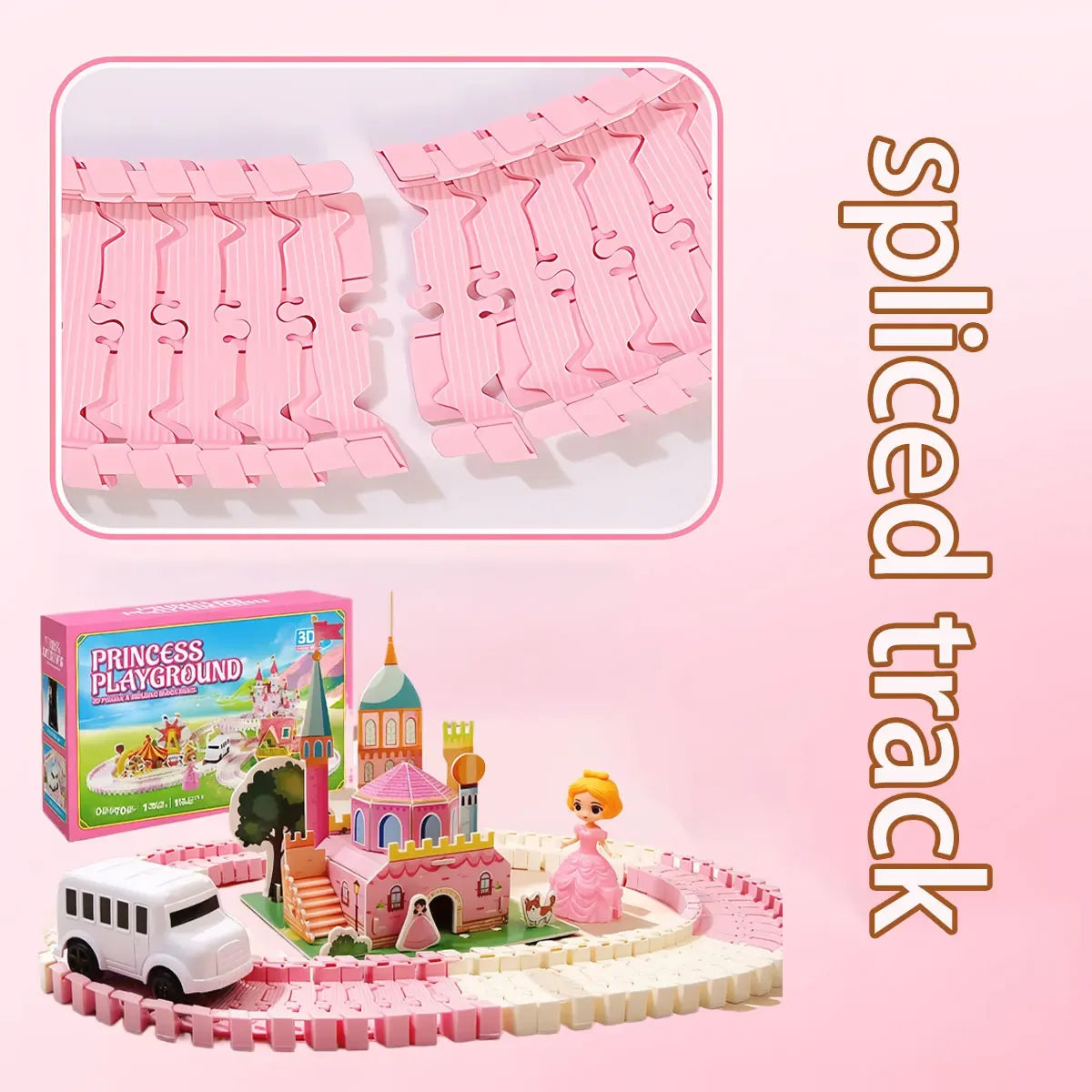 Princess Castle Track 3D Puzzle Kids Educational Toy - ToylandEU