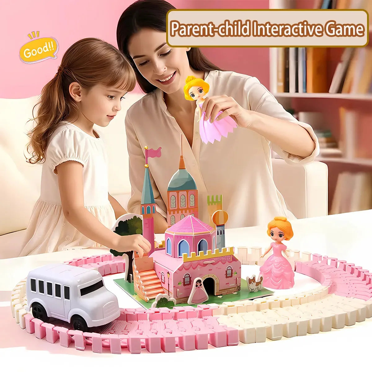 Princess Castle Track 3D Puzzle Kids Educational Toy - ToylandEU