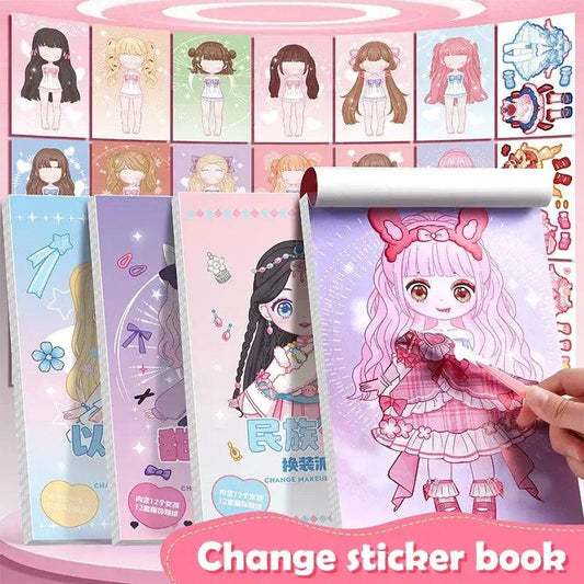  Princess Dress Up Sticker Book 20 Stickers For Kids -  ToylandEU™