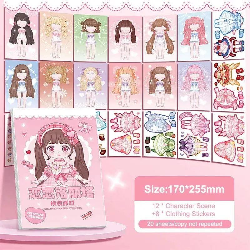  Princess Dress Up Sticker Book 20 Stickers For Kids -  ToylandEU™