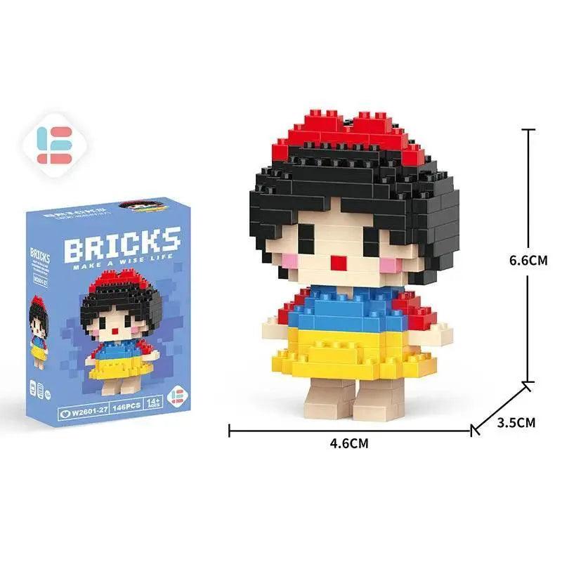  Princess Elsa Mini Building Blocks Set  Disney Inspired Toys for Kids  -  ToylandEU™