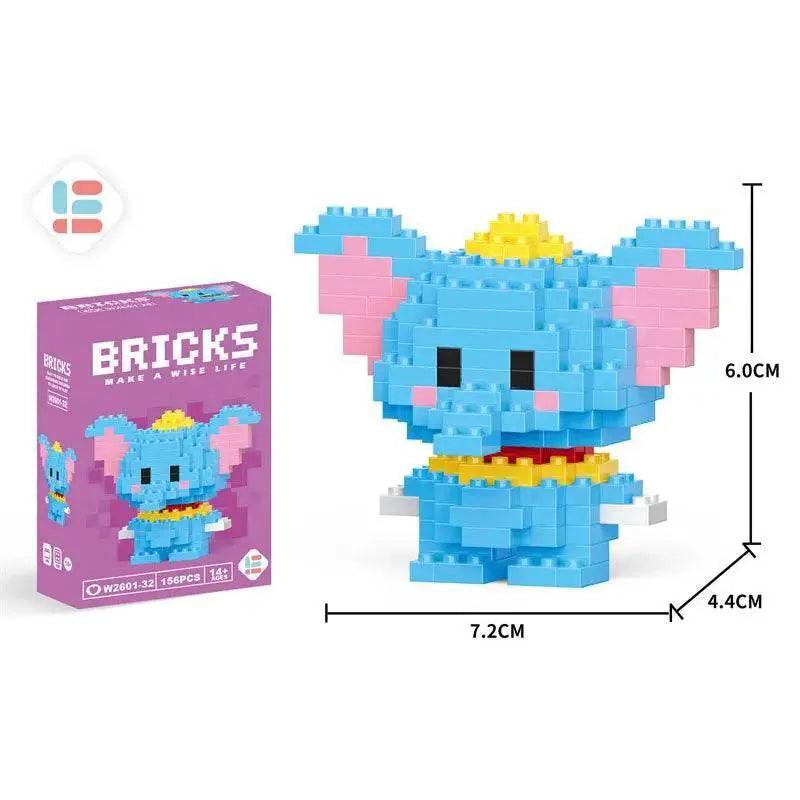  Princess Elsa Mini Building Blocks Set  Disney Inspired Toys for Kids  -  ToylandEU™