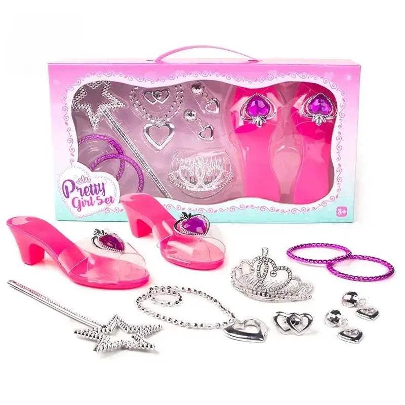  Princess Jewelry Dress Up Set Crown CE Certified -  ToylandEU™