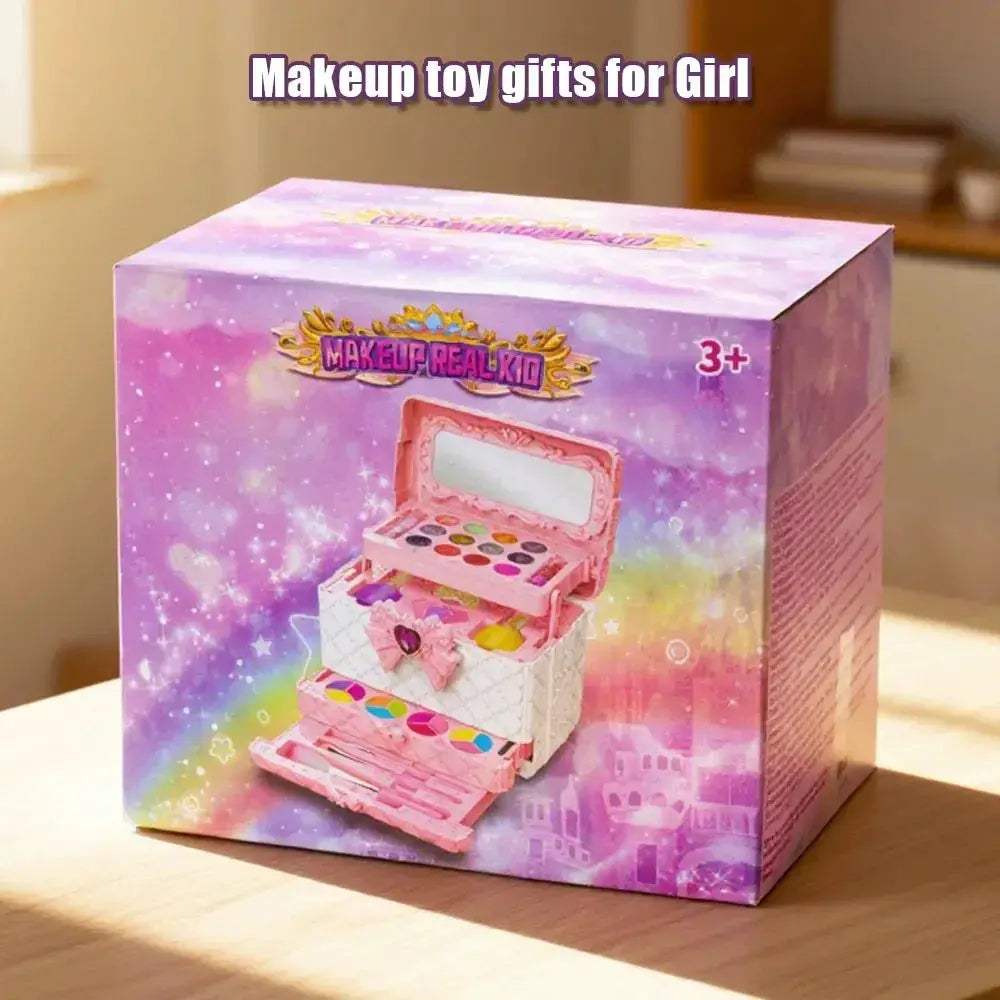 Princess Makeup Toy Case Kit With Non Toxic Polish Lipstick - ToylandEU