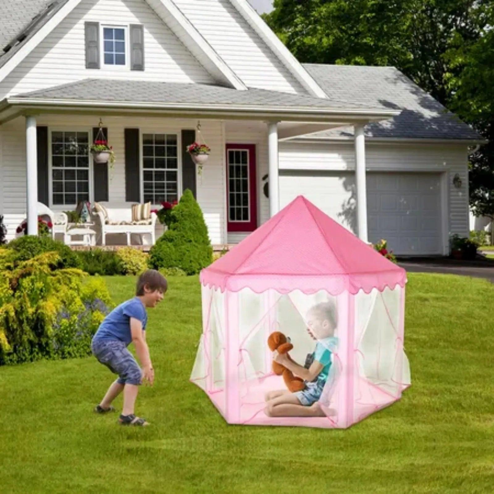  Princess Play Tent Castle for Kids Private Cozy Space -  ToylandEU™