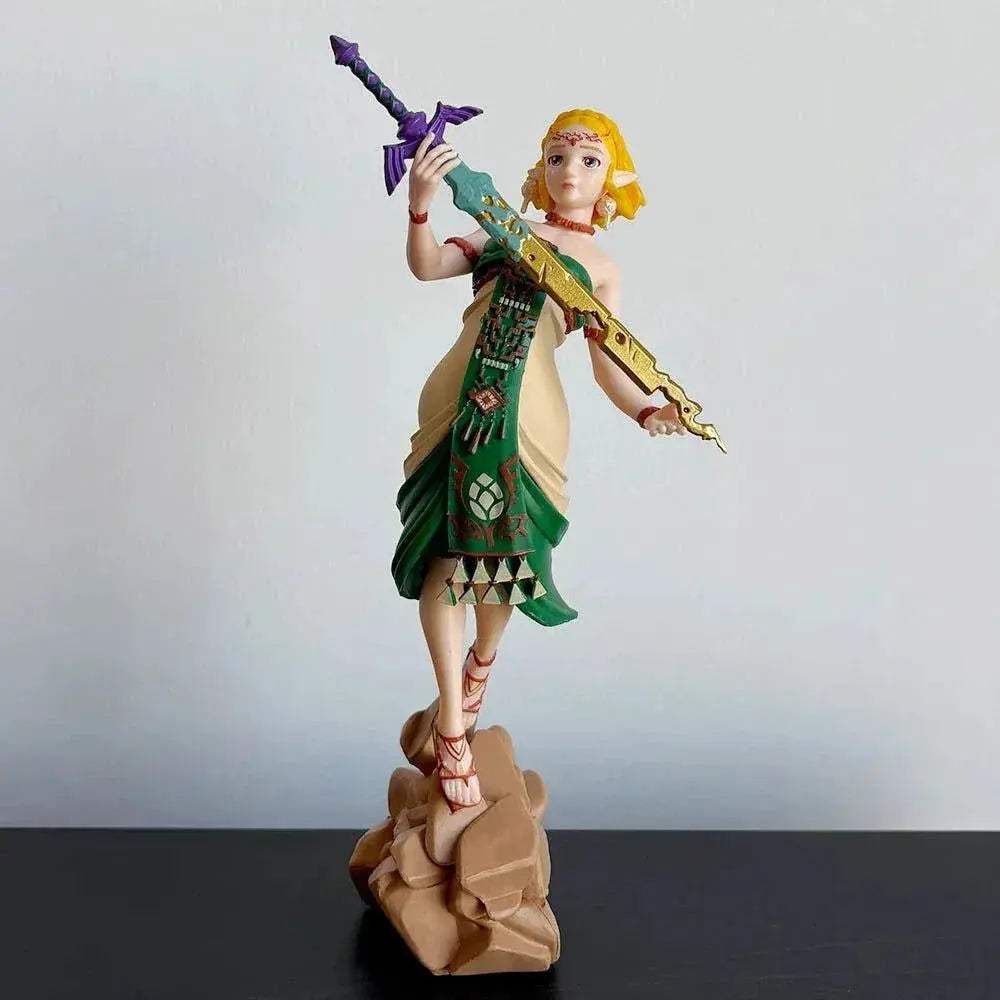 Princess Zelda Anime Figure Legend of Zelda Action Figurines PVC Statue Collectible Display Toy 21 CM - ToylandEU