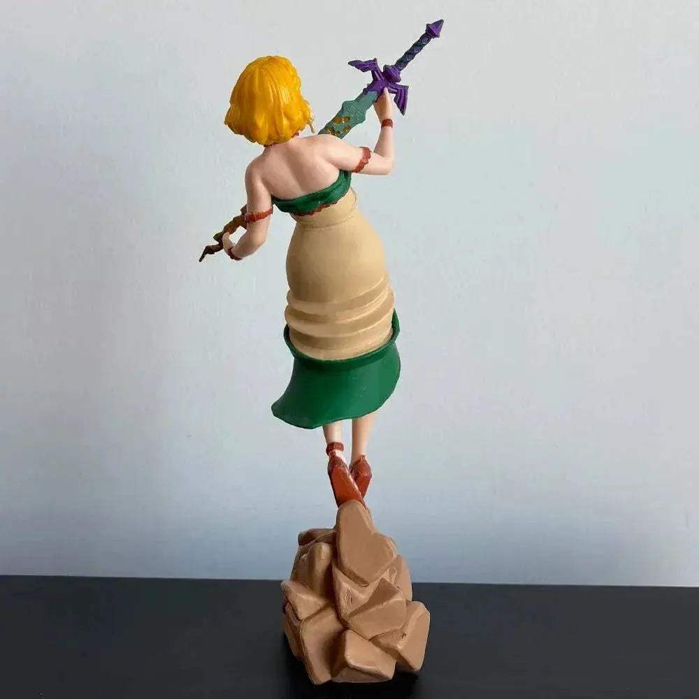 Princess Zelda Anime Figure Legend of Zelda Action Figurines PVC Statue Collectible Display Toy 21 CM - ToylandEU