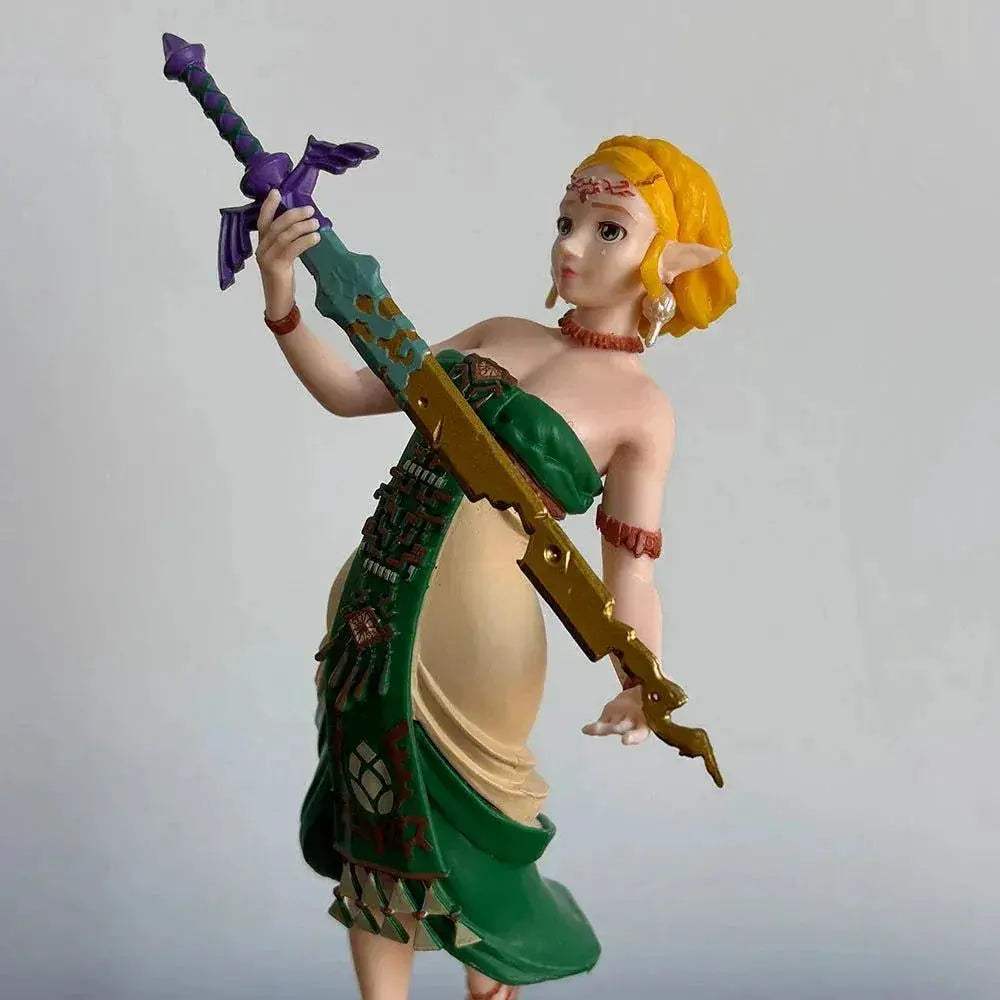 Princess Zelda Anime Figure Legend of Zelda Action Figurines PVC Statue Collectible Display Toy 21 CM - ToylandEU