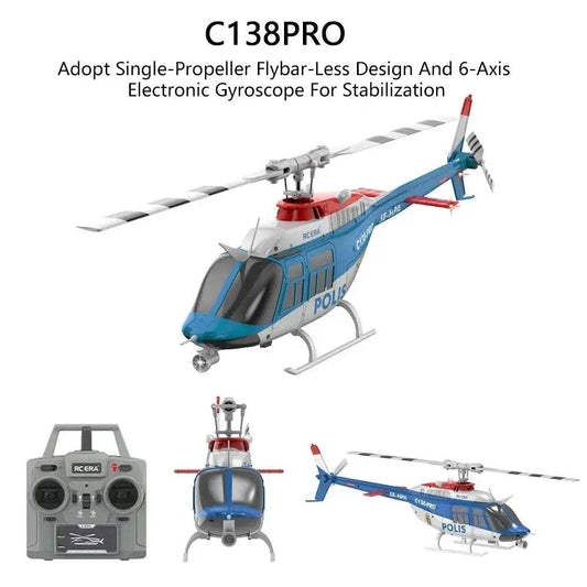  Pro 6CH Brushless RC Helicopter With Gyro Stunt Performance -  ToylandEU™