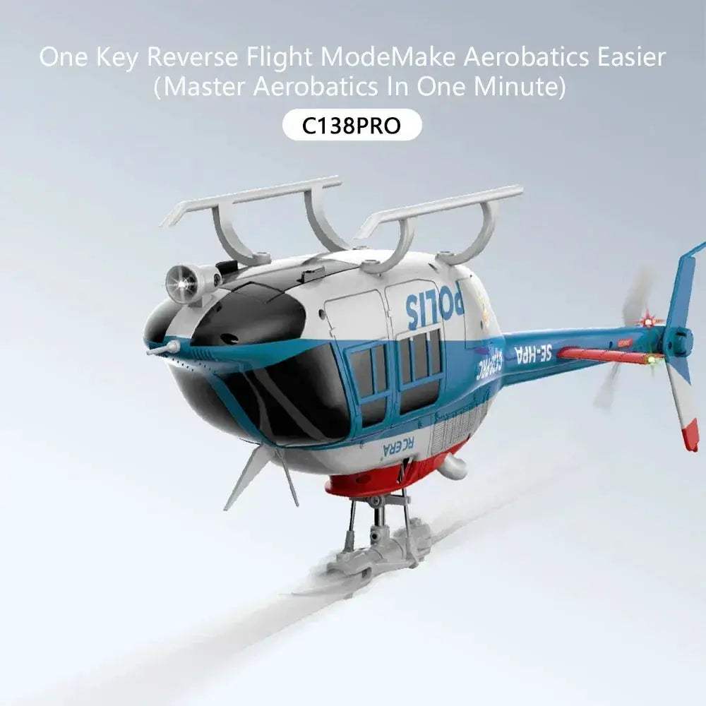 Pro 6CH Brushless RC Helicopter With Gyro Stunt Performance - ToylandEU