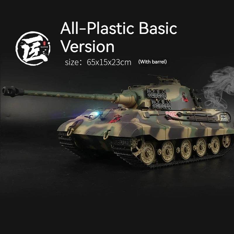 Pro RC Tank 3888A Tiger King Shooting Bullet For Collectors - ToylandEU