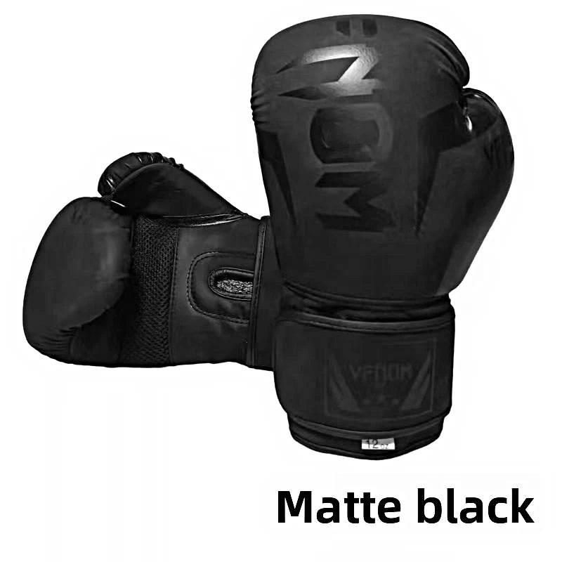 Professional Boxing Gloves Breathable PU Leather Unisex - ToylandEU
