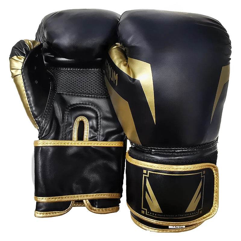 Professional Boxing Gloves Breathable PU Leather Unisex - ToylandEU
