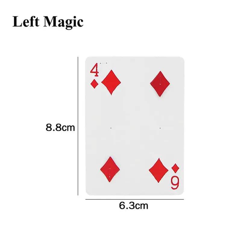 Professional Card Magic Trick With Four To Six Moving Point - ToylandEU