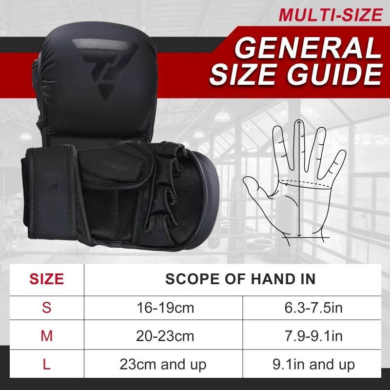 Professional MMA Boxing Gloves Breathable PU Training - ToylandEU