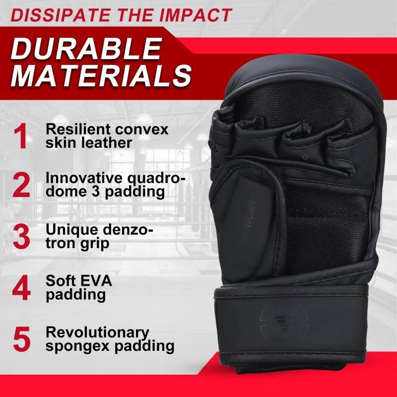 Professional MMA Boxing Gloves Breathable PU Training - ToylandEU