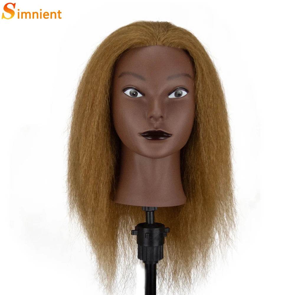 Professional Mannequin Heads Afro Braiding For Hairdressing - ToylandEU