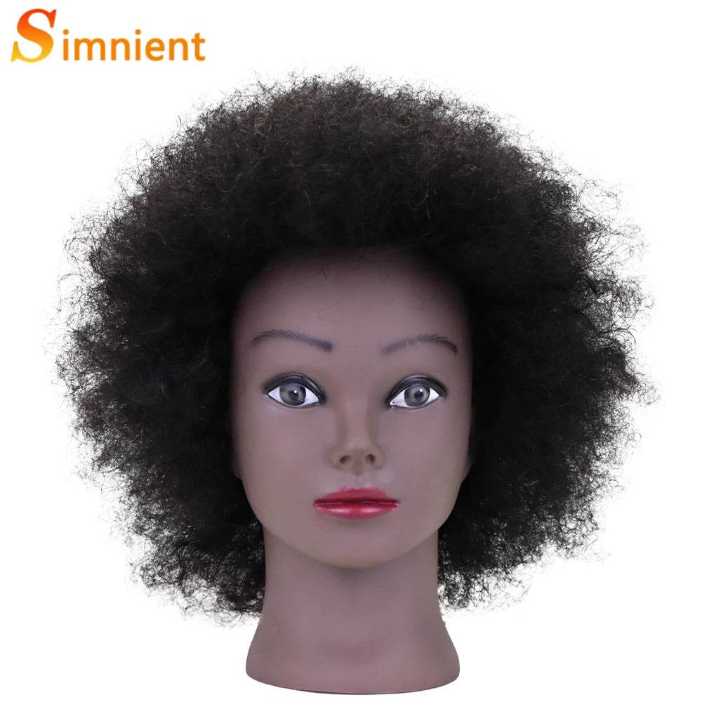 Professional Mannequin Heads Afro Braiding For Hairdressing - ToylandEU