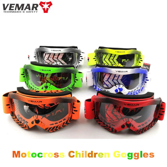 Professional Motocross Goggles Clear Lenses For Kids - ToylandEU