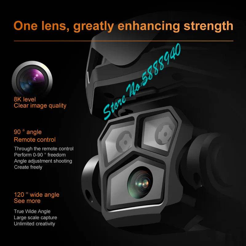 Professional Quadcopter 8K GPS Return WIFI for Pros - ToylandEU