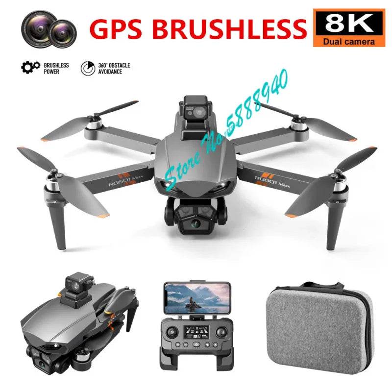 Professional Quadcopter 8K GPS Return WIFI for Pros - ToylandEU