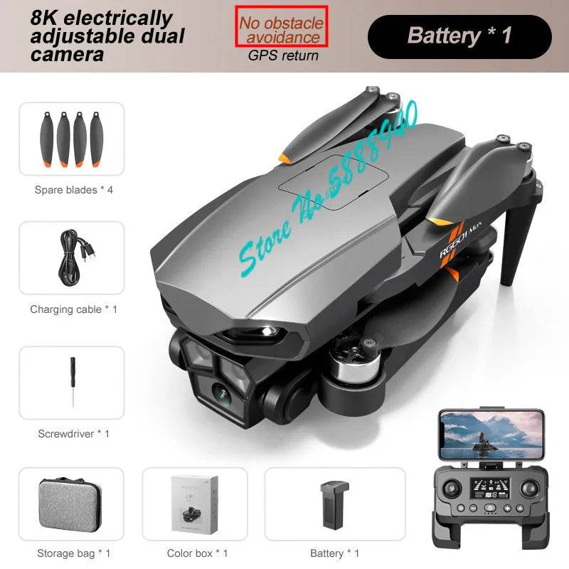 Professional Quadcopter 8K GPS Return WIFI for Pros - ToylandEU