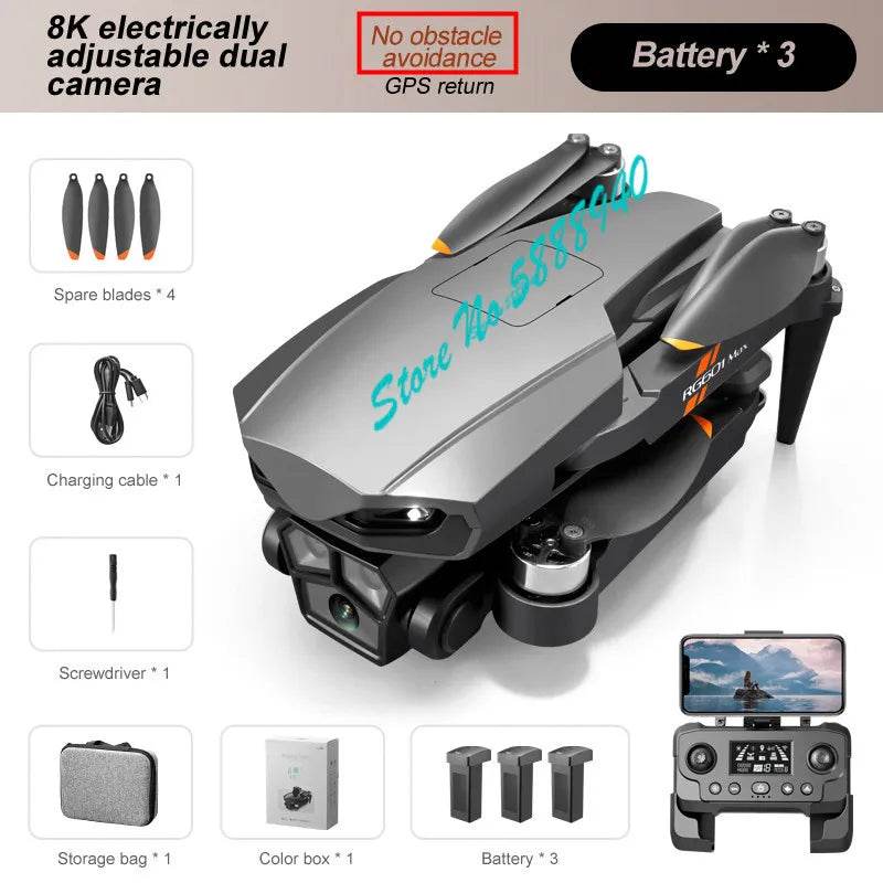 Professional Quadcopter 8K GPS Return WIFI for Pros - ToylandEU