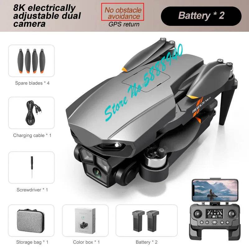 Professional Quadcopter 8K GPS Return WIFI for Pros - ToylandEU