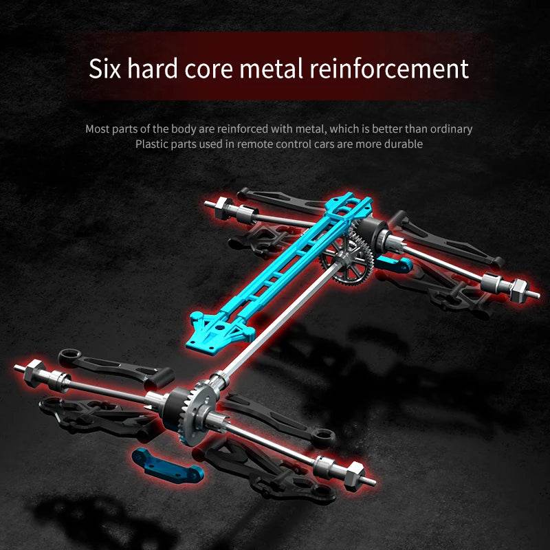 Professional RC Car Brushless 4WD Off Road Climbing - ToylandEU