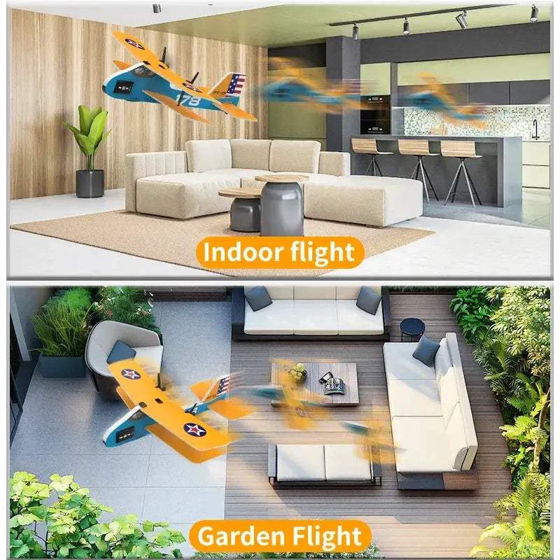 Professional RC Plane 2.4G Durable EPP Foam Aircraft - ToylandEU