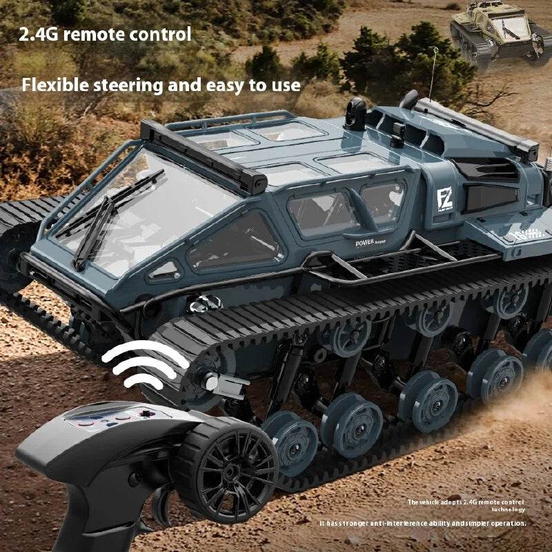 Професионален RC танк с пълномащабен 2 4G верижен ентусиасти - ToylandEU