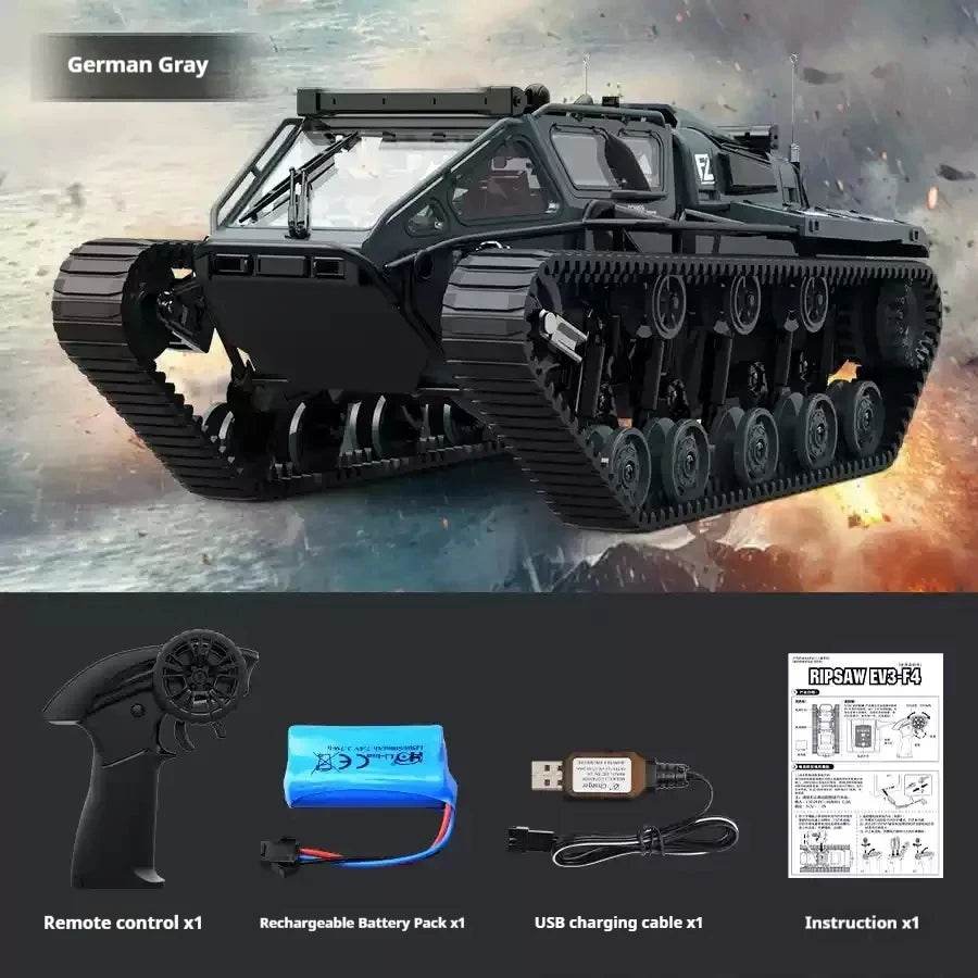 Професионален RC танк с пълномащабен 2 4G верижен ентусиасти - ToylandEU