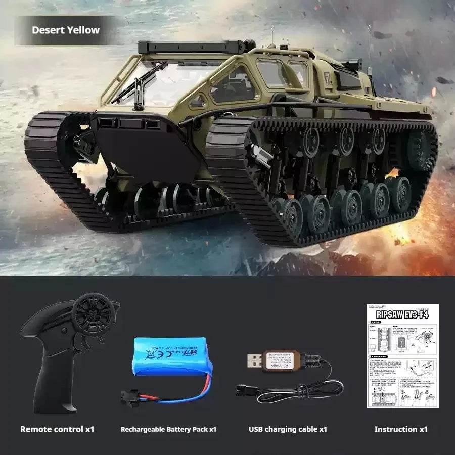 Професионален RC танк с пълномащабен 2 4G верижен ентусиасти - ToylandEU