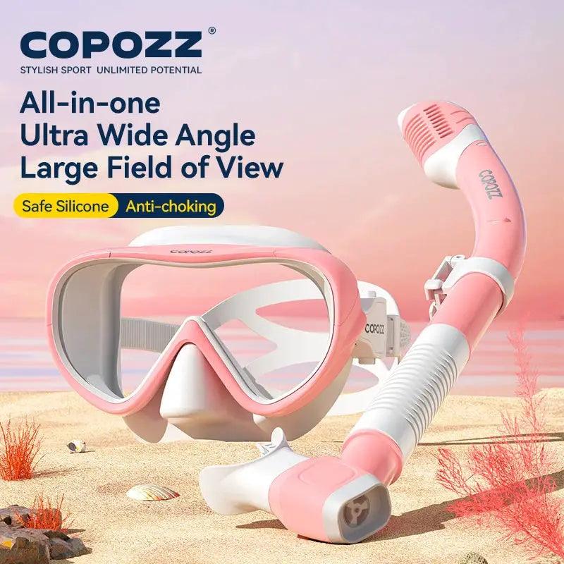  Professional Snorkel Mask Set by COPOZZ Clear View -  ToylandEU™