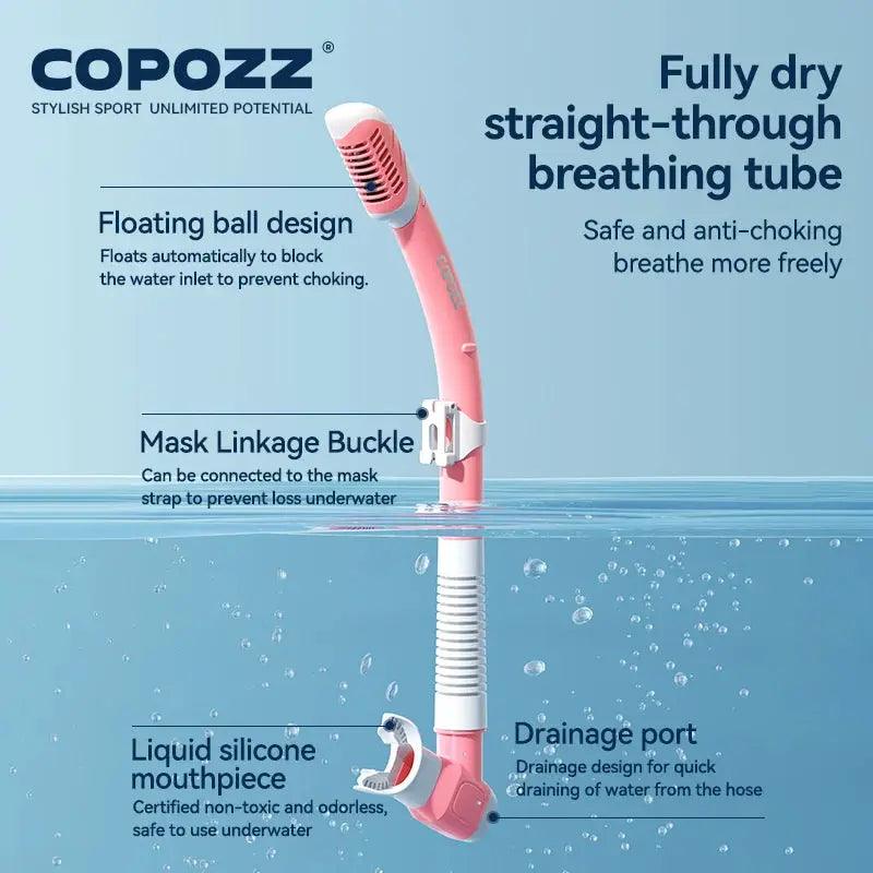  Professional Snorkel Mask Set by COPOZZ Clear View -  ToylandEU™