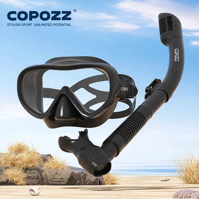  Professional Snorkel Mask Set by COPOZZ Clear View -  ToylandEU™