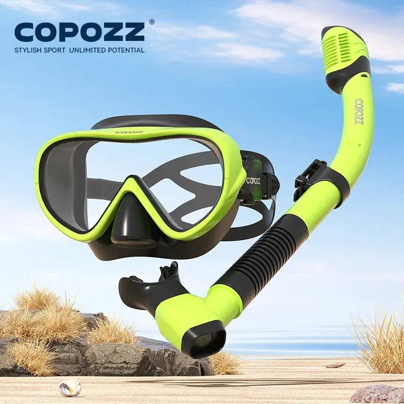  Professional Snorkel Mask Set by COPOZZ Clear View -  ToylandEU™