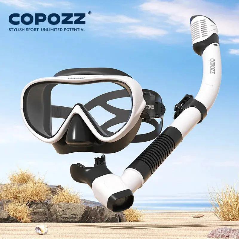  Professional Snorkel Mask Set by COPOZZ Clear View -  ToylandEU™