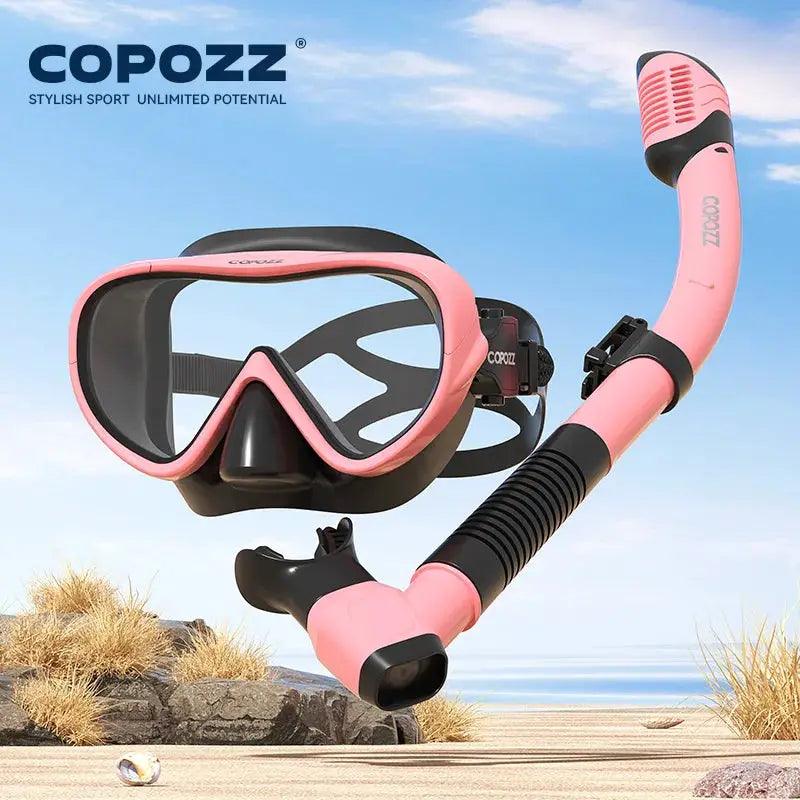  Professional Snorkel Mask Set by COPOZZ Clear View -  ToylandEU™