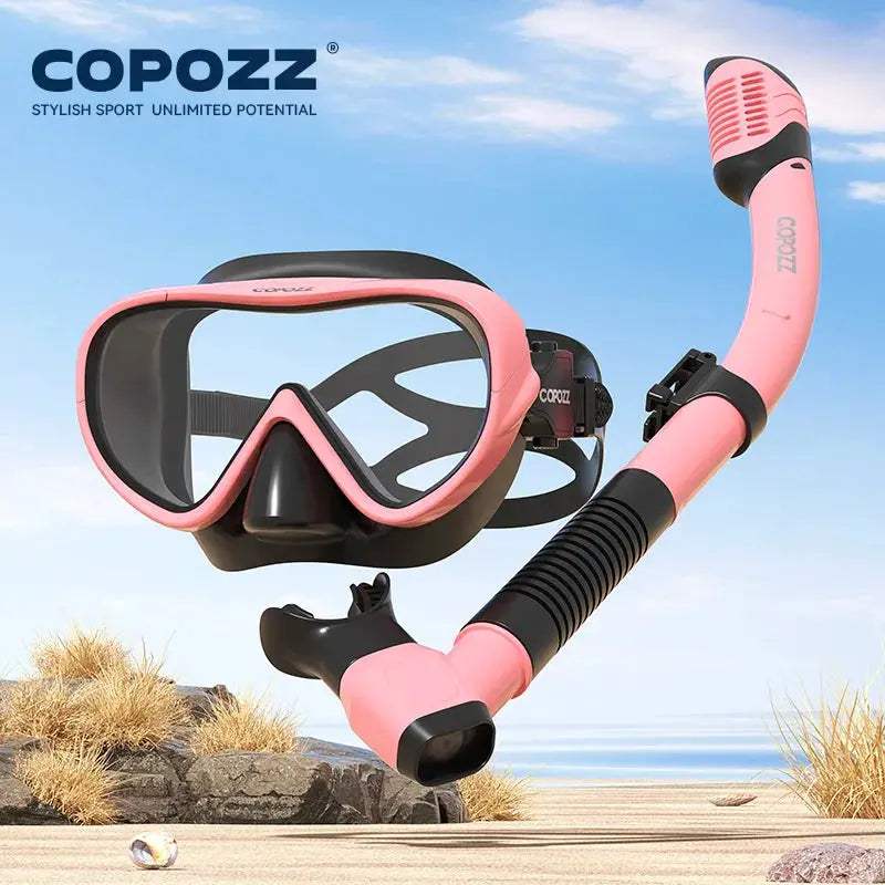  Professional Snorkel Mask Set by COPOZZ Clear View -  ToylandEU™