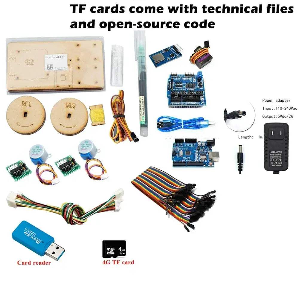Programmable Arduino Wall Painting Robot Cable Plotter Kit - ToylandEU