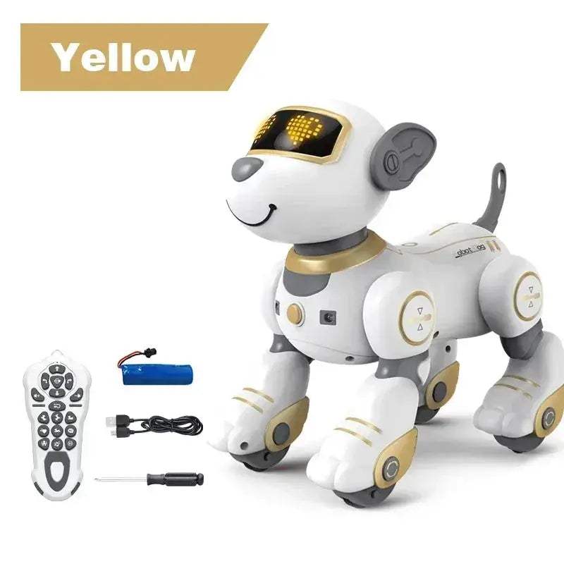 Programmable RC Robot Dog Dancing Toy With Lights Music - ToylandEU