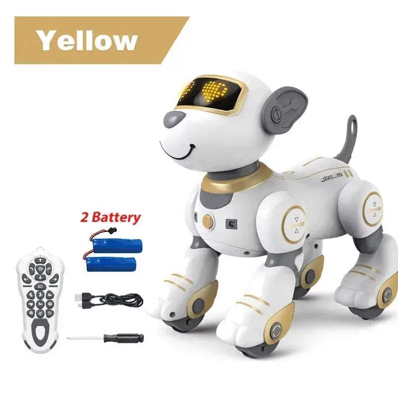 Programmable RC Robot Dog Dancing Toy With Lights Music - ToylandEU