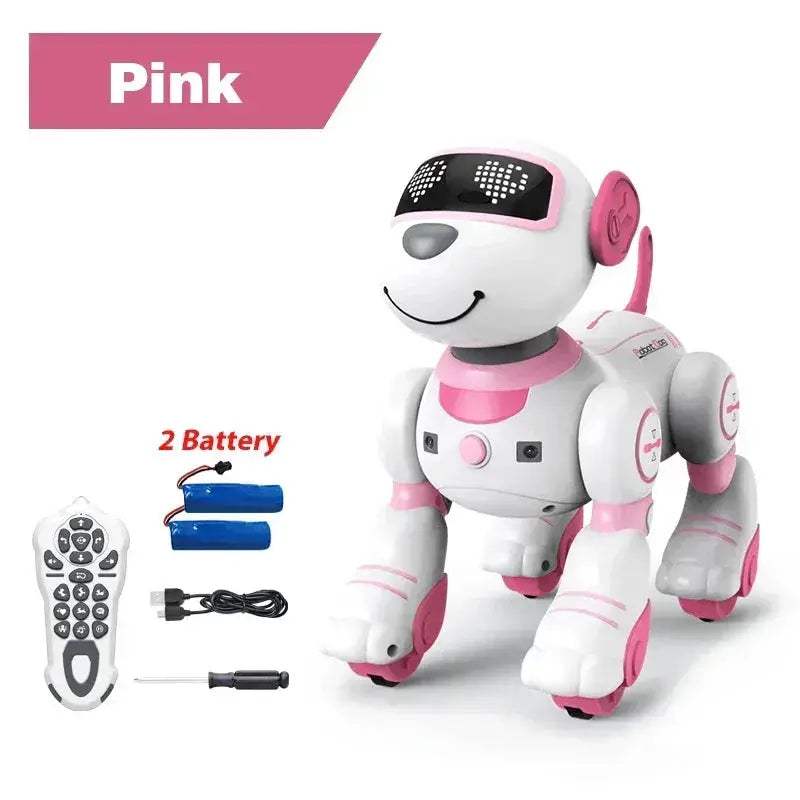 Programmable RC Robot Dog Dancing Toy With Lights Music - ToylandEU