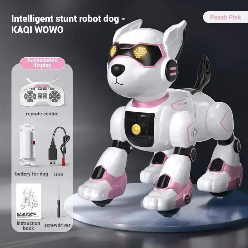 Programmable Remote Robot Dog With Voice Commands And Touch Sensor - ToylandEU
