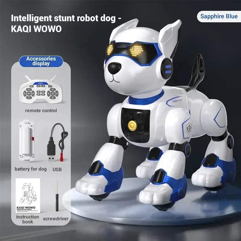 Programmable Remote Robot Dog With Voice Commands And Touch Sensor - ToylandEU