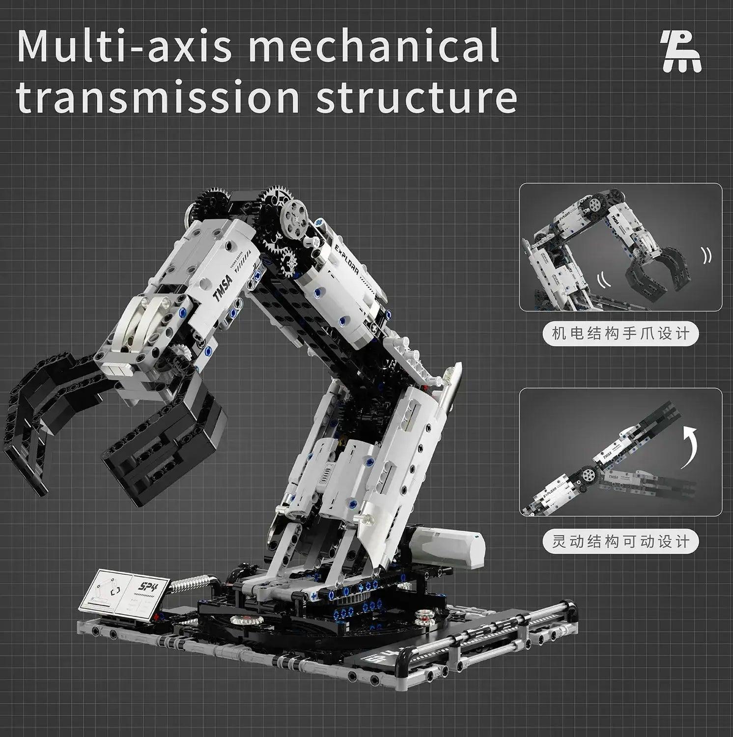  Programmable Robot Arm Building Blocks Remote Control -  ToylandEU™