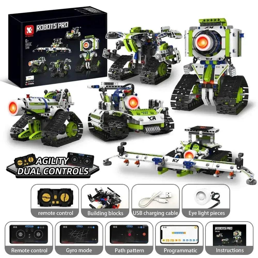  Programmable Robot Educational Toy 5 In 1 Display -  ToylandEU™